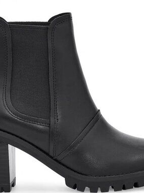 UGG Waterproof Heeled Chelsea Boots Black 7